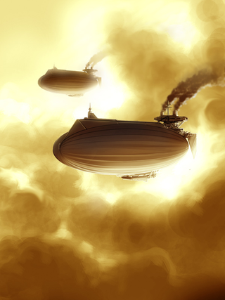 Illustration for article titled Steampunk LEGO TIE Fighter Beats the Crap Out of X-Wing, Shows Amazing Vision of Star Wars Universe